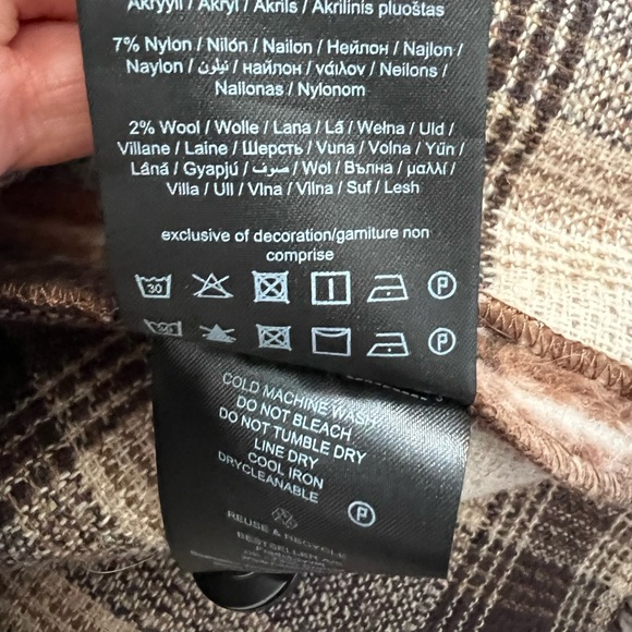 Cropped plaid jacket - Picture 5 of 5